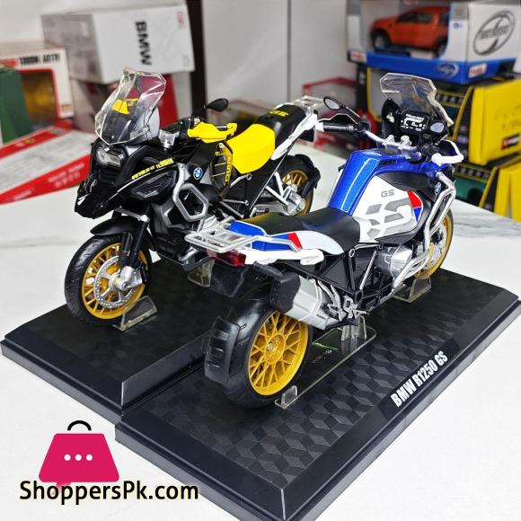 1:12 BMW R1250 GS motorcycle diecast model