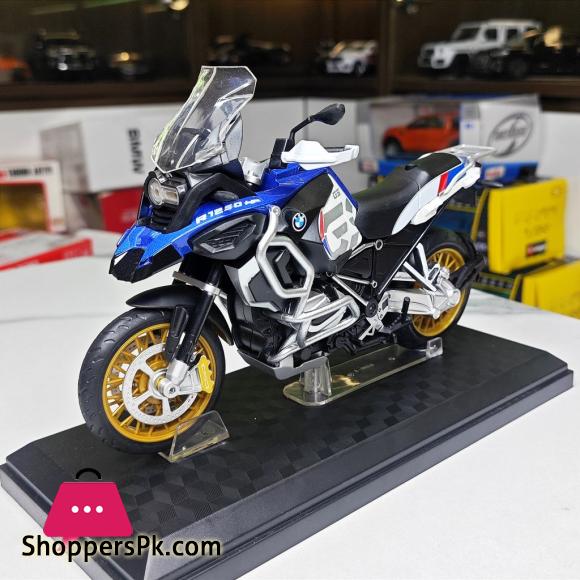 1:12 BMW R1250 GS motorcycle diecast model