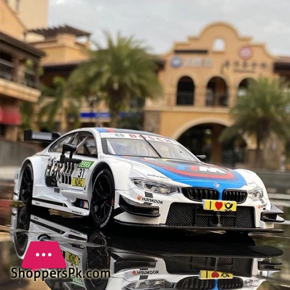 1:24 BMW M4 DTM Le Mans Alloy Racing Car Model Diecast Toy Vehicles Metal Car Model