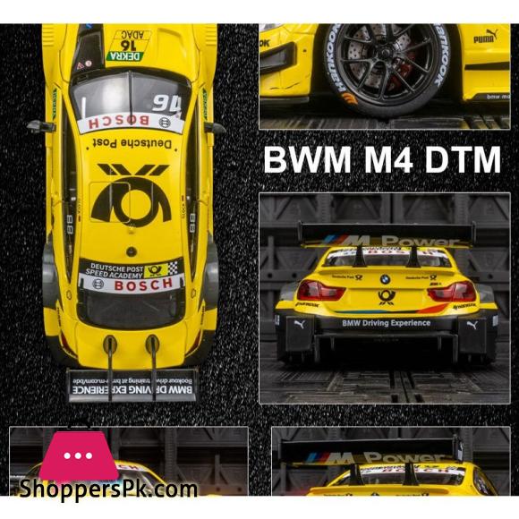 1:24 BMW M4 DTM Le Mans Alloy Racing Car Model Diecast Toy Vehicles Metal Car Model