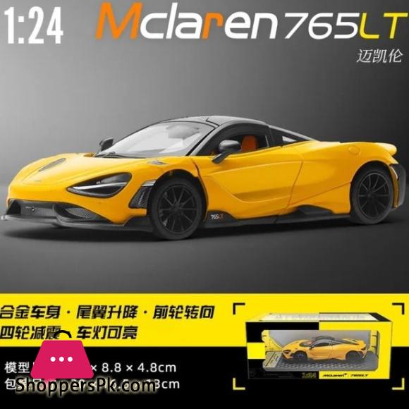 1:24 CCA diecast Alloy car model Mclaren 765LT