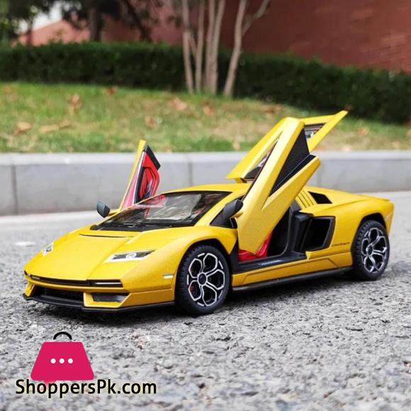 1:24 Scale Lamborghini Countach LPI 800-4 Alloy Car Model Diecast Car Sound Light