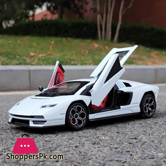 1:24 Scale Lamborghini Countach LPI 800-4 Alloy Car Model Diecast Car Sound Light