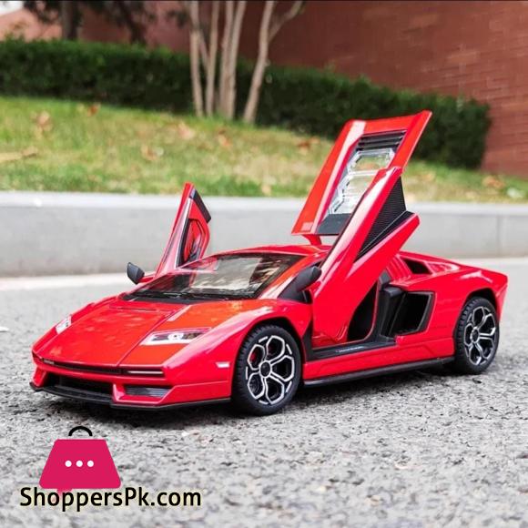 1:24 Scale Lamborghini Countach LPI 800-4 Alloy Car Model Diecast Car Sound Light