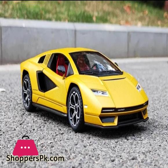 1:24 Scale Lamborghini Countach LPI 800-4 Alloy Car Model Diecast Car Sound Light
