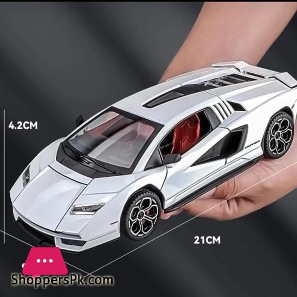 1:24 Scale Lamborghini Countach LPI 800-4 Alloy Car Model Diecast Car Sound Light