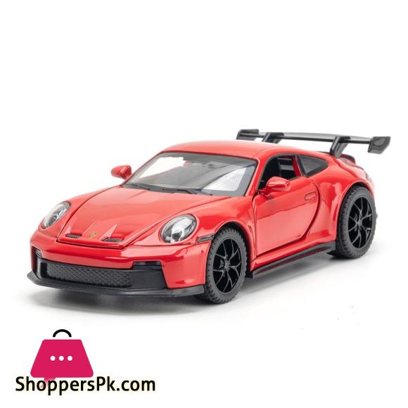 1:32 Porsche 911 GT3 High Simulation Diecast Metal Alloy Model car Sound Light Pull Back