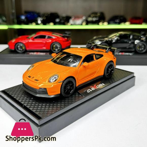 1:32 Porsche 911 GT3 High Simulation Diecast Metal Alloy Model car Sound Light Pull Back