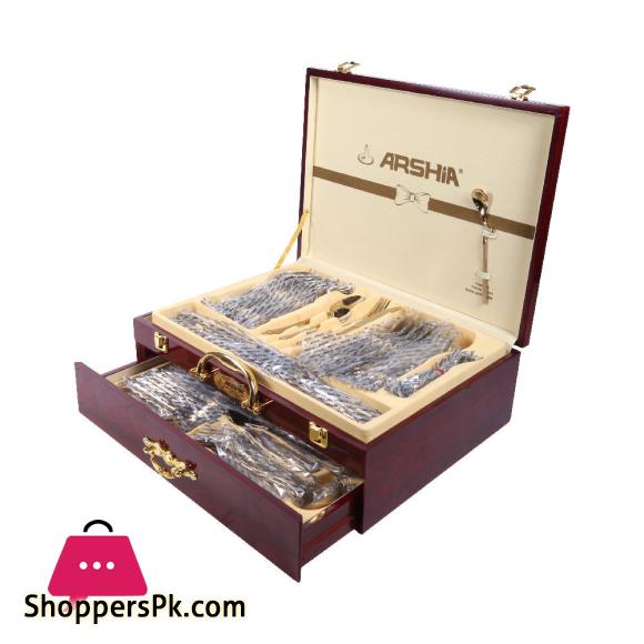 ARHSIA Stainless Steel CUTLERY SET 86 Piece