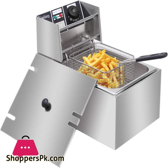 Avinas 6.8L Electric Deep Fryer 2800W - Deep fryer - Ideal for commerical use - 2800W Multifunction electric deep fryer