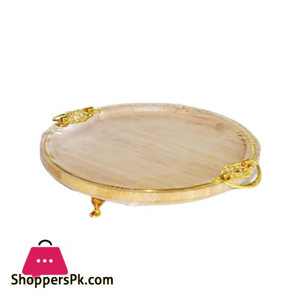 BIG ROUND BAMBOO TRAY HB-8993-8