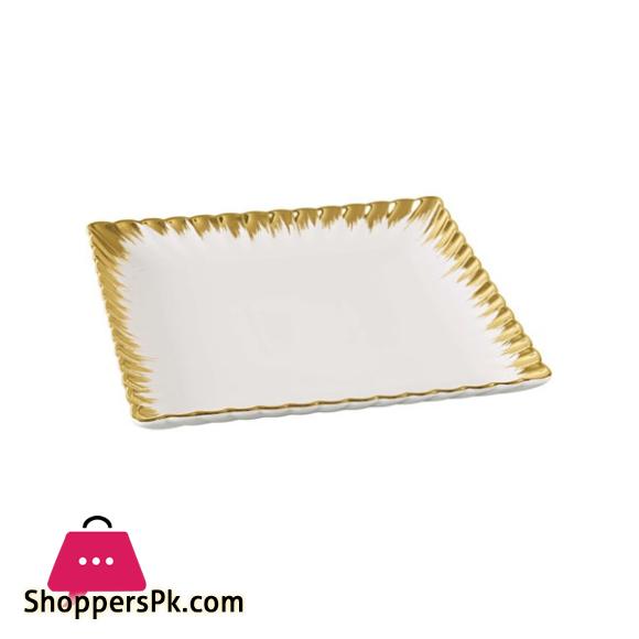 Brilliant Ceramic 8 Square Serving Plate