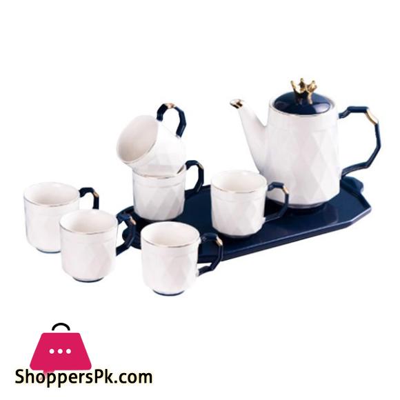 Ceramic 8 Pcs Tea Set