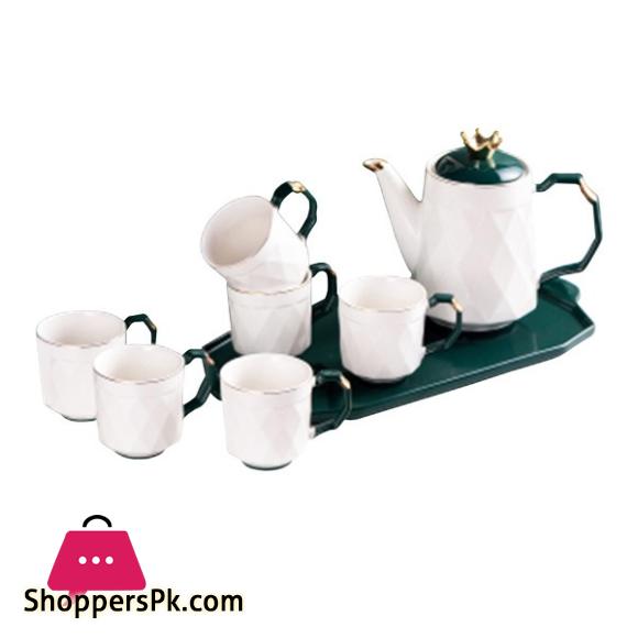 Ceramic 8 Pcs Tea Set