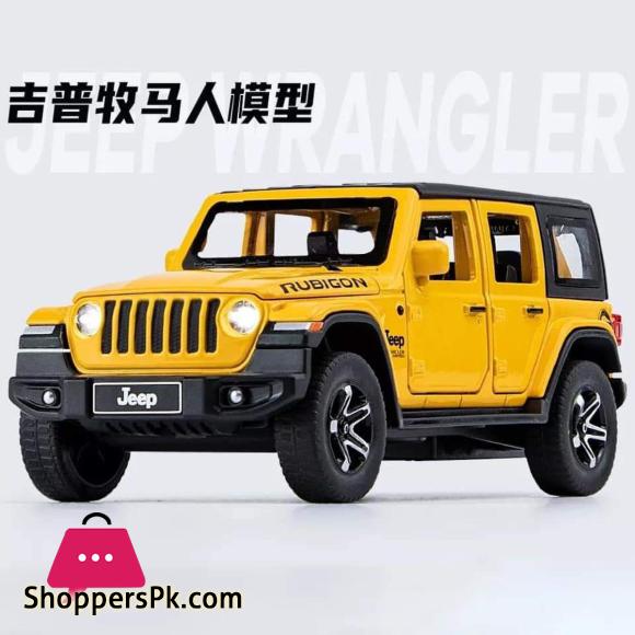 Jeep Wrangler Scale 1:32 Metal Model