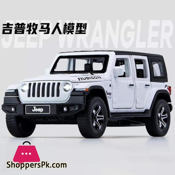 Jeep Wrangler Scale 1:32 Metal Model