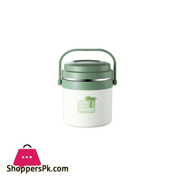 Lunch Box Suitable for School and Workplace Steel Interior with Three colors