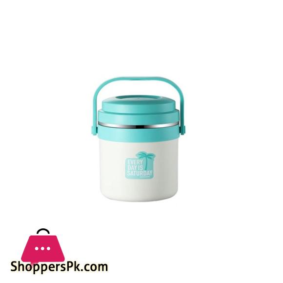 Lunch Box Suitable for School and Workplace Steel Interior with Three colors