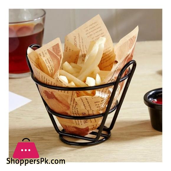 French Fries Stand, French Fries Holder, Fry Basket Small