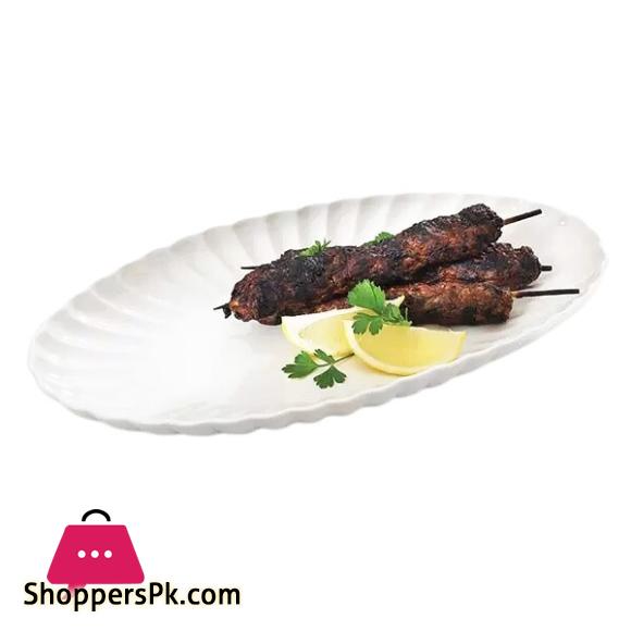 Symphony Alfresco Groove Oval Serving Tray 32cm