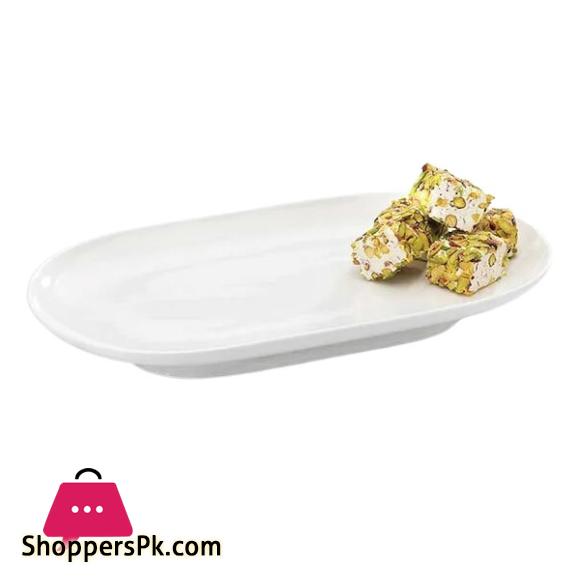 Symphony Alfresco Oval Footed Platter 32cm