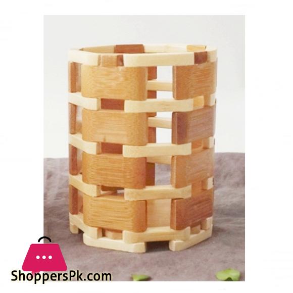 Wooden Spoon Chopsticks Bar B.q Sticks Storage Rack Organizer