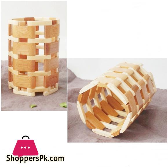 Wooden Spoon Chopsticks Bar B.q Sticks Storage Rack Organizer