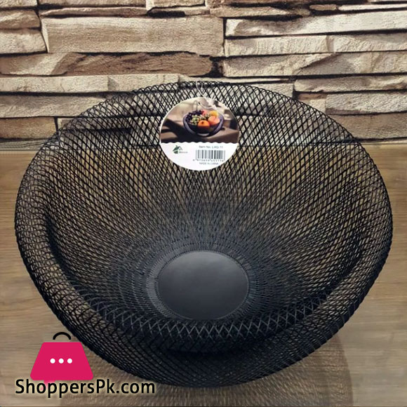 Art Iron Handle Fruit Basket for Storage and Display, Nordic Style Home Decor