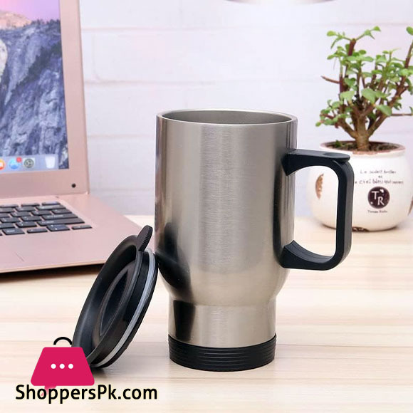 Car Mug Travel Mugs Plain Stainless Steel 14oz