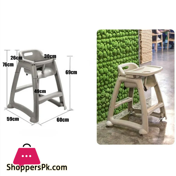Childrens Feeding Chair for Eating Childrens High Chair with Adjustable Tray can be used at home or in the hotel