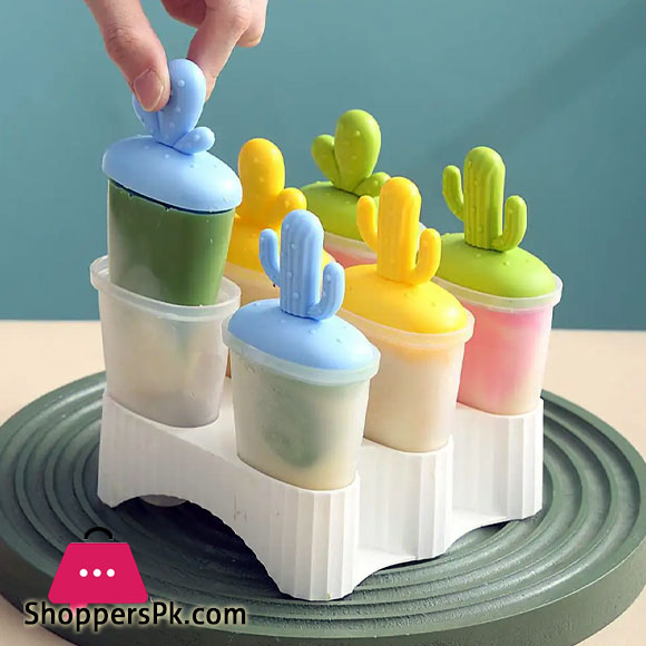DIY Ice Cream Popsicle Mold Homemade Ice Box with Plastic Stick Ice Cube Tray Kitchen Gadgets