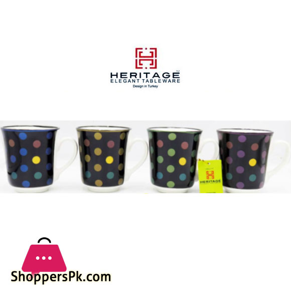 HERITAGE MUG DOTTED 6 Pcs Set DOTTED-M605