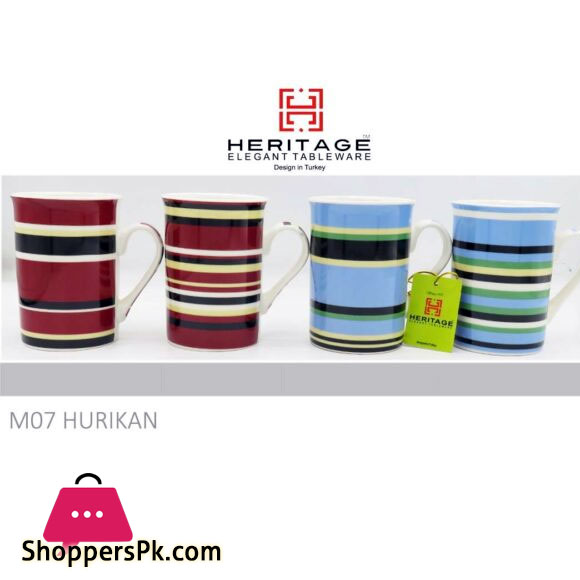 HERITAGE MUG HURIKAN 6PC Set