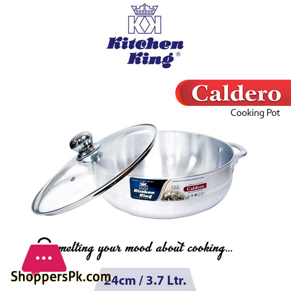 Kitchen King Caldero Pot Glass Lid 28cm