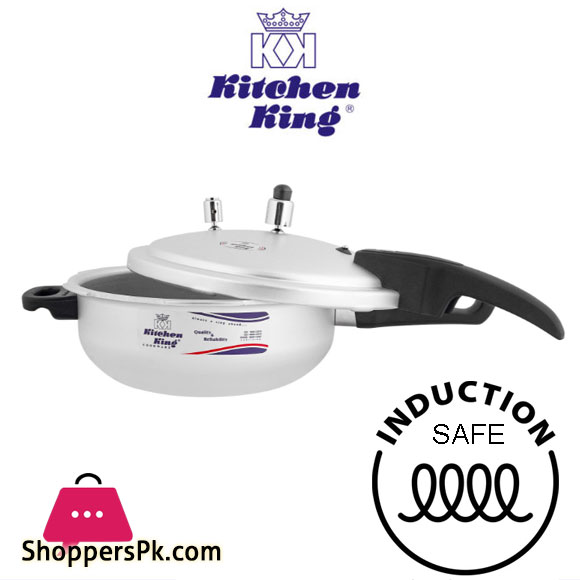 Kitchen King Feast Wok Cooker Induction Safe - 11 Liter