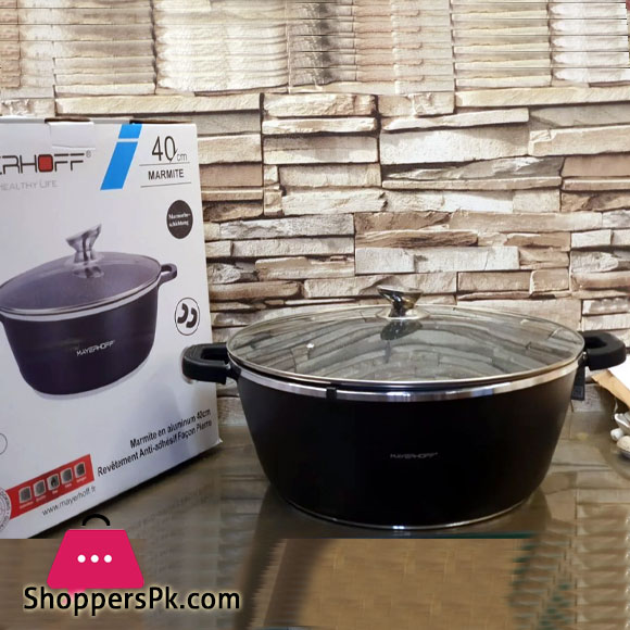 MAYERHOFF Granite Coating Stylish Cooking Pot 40cm