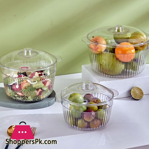Plastic Salad Bowl Dessert Fruit Bowl Salad Bowl Set Hight quality Kontena Japanese PET Plastic Salad Bowl Salad Bowl Set