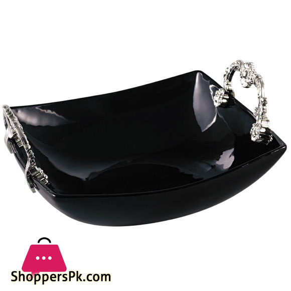 Royal Karhai Style Big Bowl With Handles Beautiful Ceramic Serving Dish For Serving