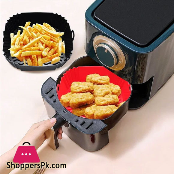 Silicone Square Air Fryer Grill Food Grade Home Oven Tray Special Mat Cake Baking Tools Tray Silicone Kitchen Accessories