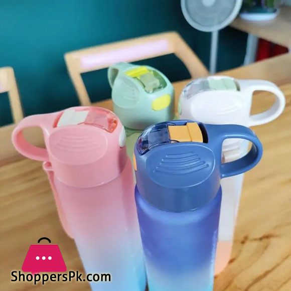 Sports Water Bottle with Handle 1Liter