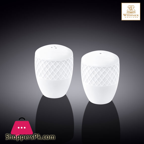Wilmax Porcelain Salt & Pepper Set WL-880124