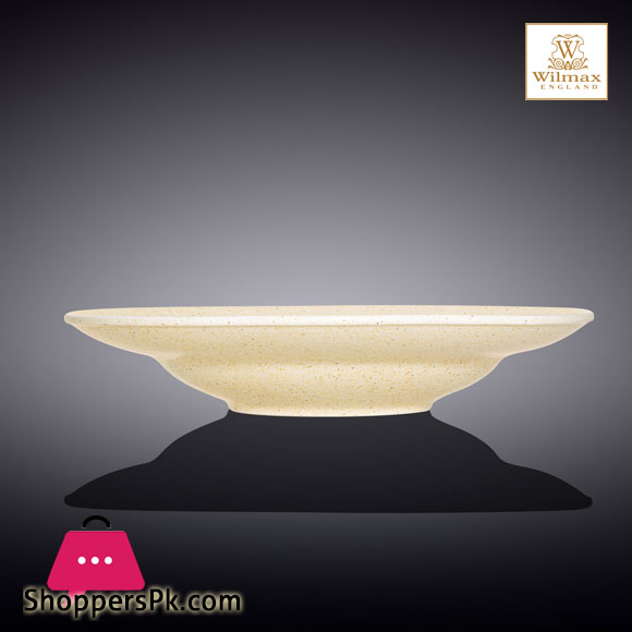 Wilmax SandStone Deep Plate 10 Inch 25.5 cm 12 fl oz - 350 ml