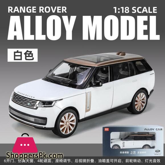 1:18 Diecast Land Rover Range Rover Autobiography Alloy Model Car