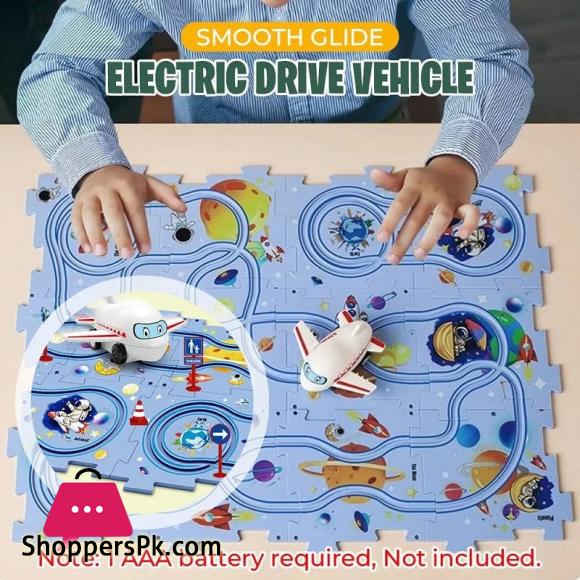 25PCS DIY Assembling Electric Race Track Car