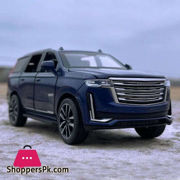1:32 Cadillac Escalade Off-Road SUV Vehicle Simulation Metal Alloy Model Car Sound Light Pull Back