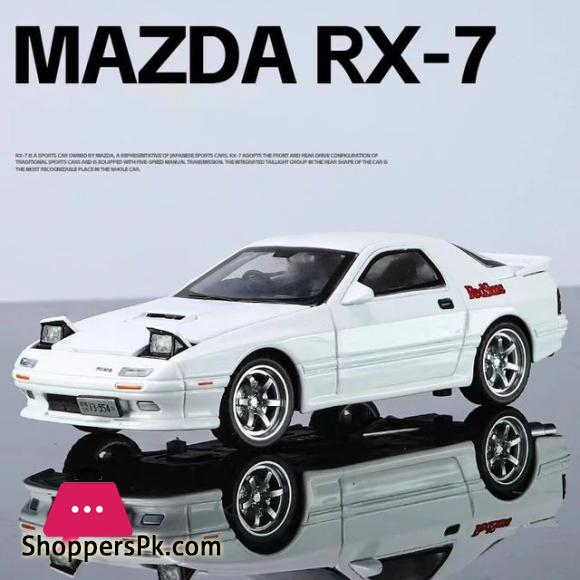 1:32 scale diecast RX7 DIECAST MODEL CAR POPUP LIGHT SOUND
