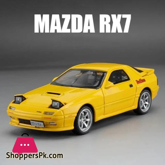 1:32 scale diecast RX7 DIECAST MODEL CAR POPUP LIGHT SOUND