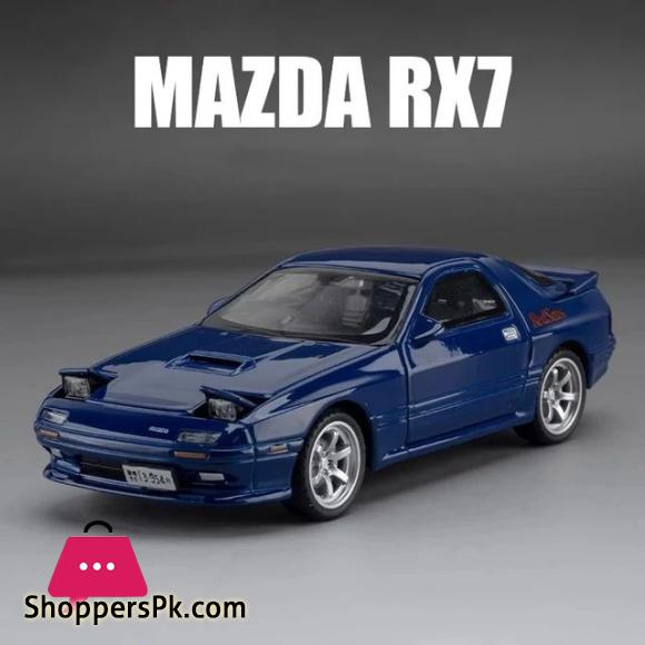 1:32 scale diecast RX7 DIECAST MODEL CAR POPUP LIGHT SOUND