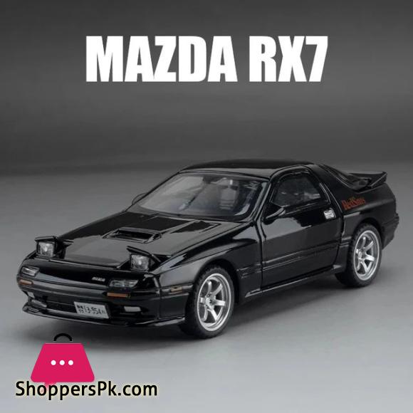 1:32 scale diecast RX7 DIECAST MODEL CAR POPUP LIGHT SOUND