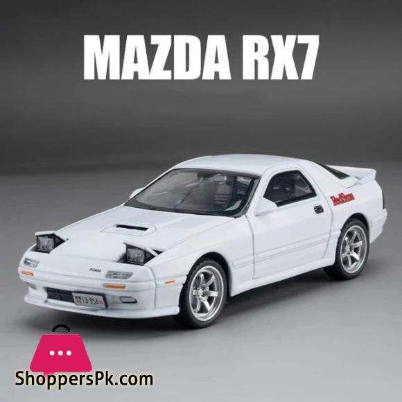 1:32 scale diecast RX7 DIECAST MODEL CAR POPUP LIGHT SOUND